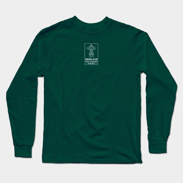 FoeHammer Long Sleeve T-Shirt by 3Zetas Digital Creations